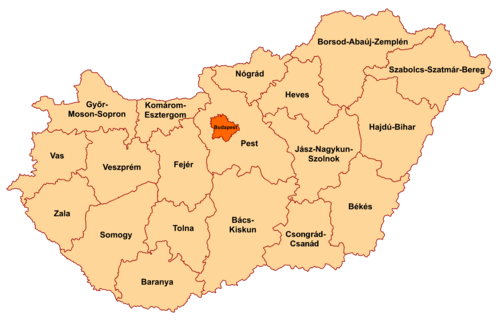 Counties of Hungary